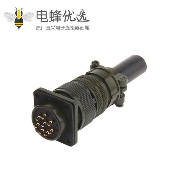 MS3102A20-7P 8芯安费诺工防圆形连接器