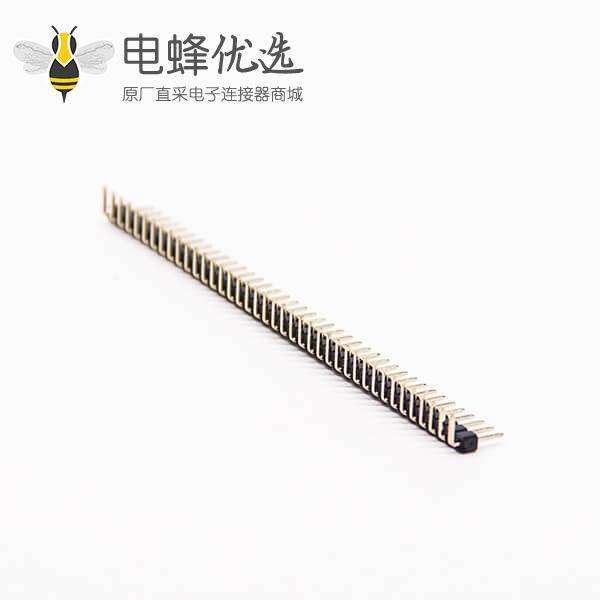 40pin排针弯式单排单塑间距2.0mm40pin插板式