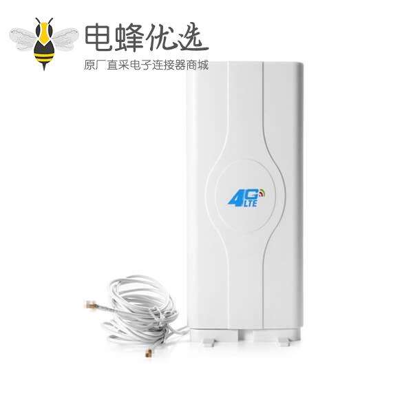 4G LTE40dBi增益天线输入输出信号增强无线无线网天线支持所有TS9接头的设备