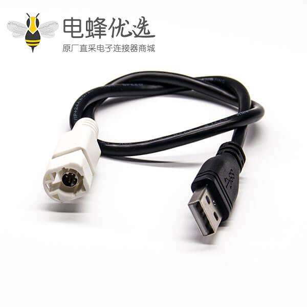 USB转HSD转接线USB A转HSD母座