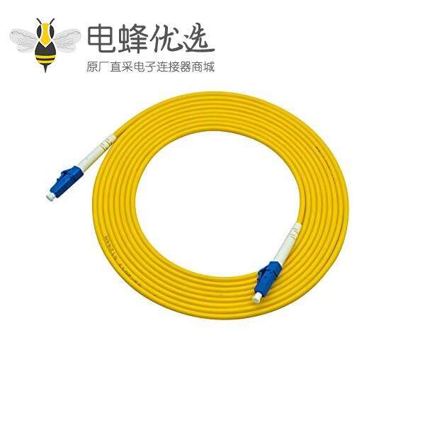 LC光纤跳线3M 9/125μm OS2单工单模