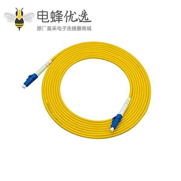 LC光纤跳线3M 9/125μm OS2单工单模