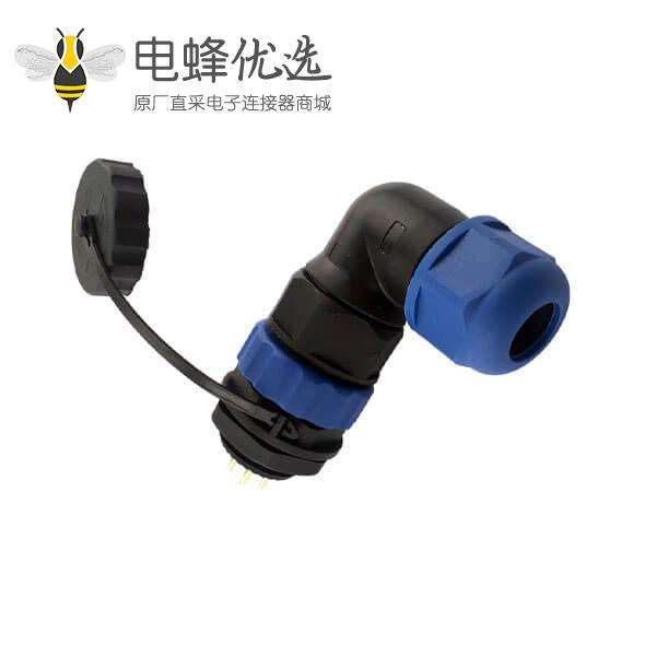 SP21 6芯 IP68防水航空插头插座连接器