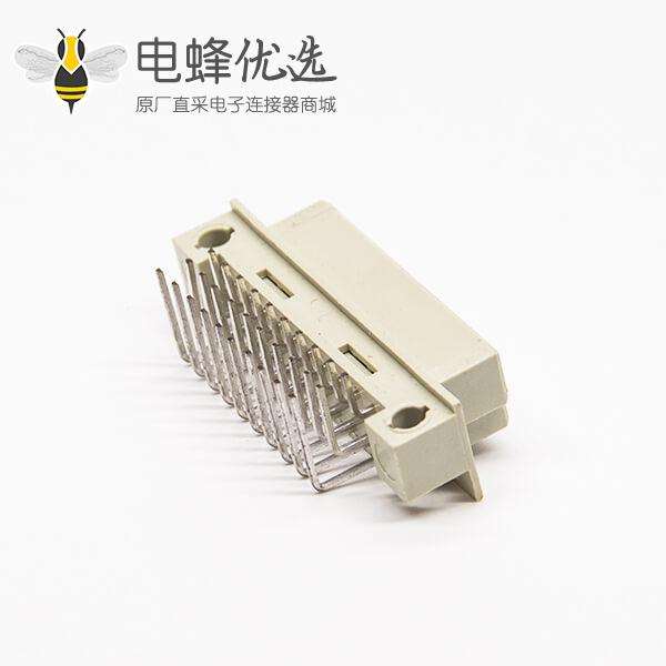 DIN41612插座30针弯式母头（A+B+C）三排PCB板连接器