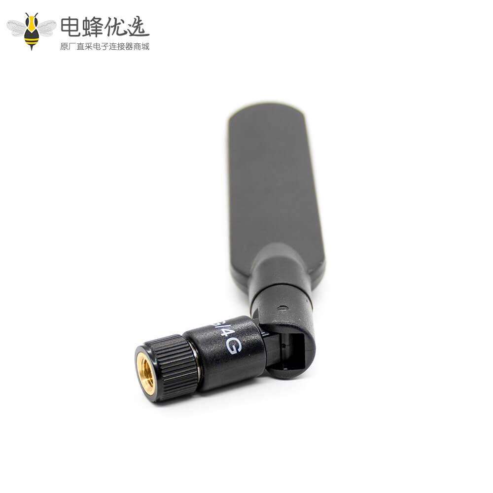 4glte天线标准SMA公插头连接器弯式螺纹连接