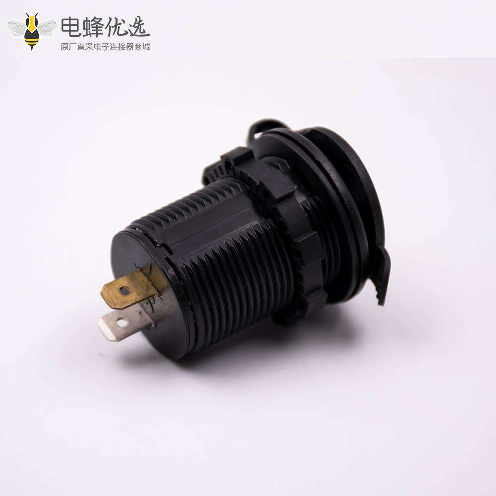 车载充电器双USB接口5V 4.2A带电压显示屏车充