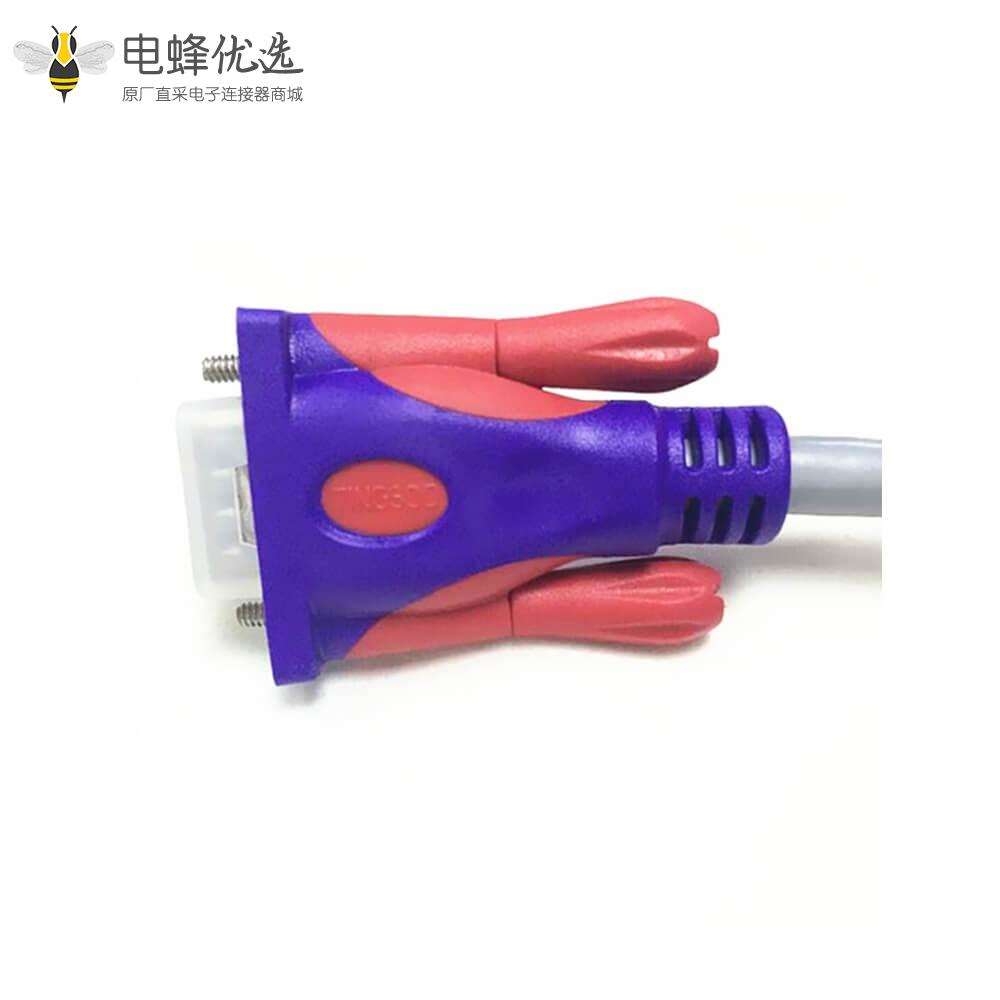 D-Sub VGA线15芯公头直式连接器转D-Sub VGA线15芯公头直式连接器线材