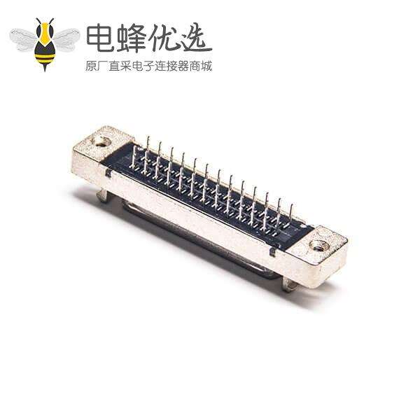 SCSI 50P连接器HPDB母头直式刺破式接线插座