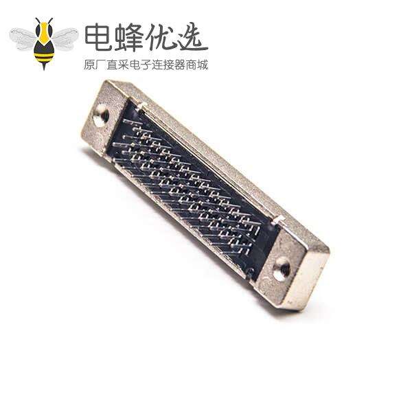 SCSI 50P连接器HPDB母头直式刺破式接线插座