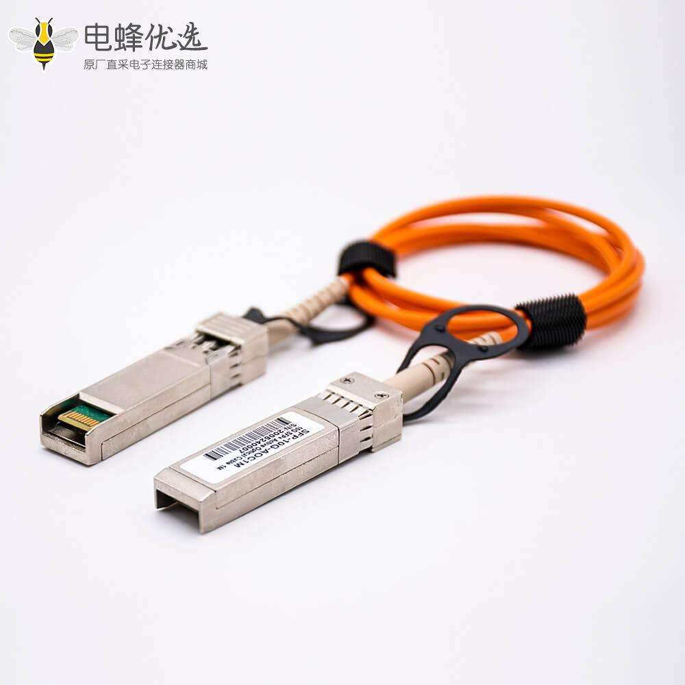 SFP+AOC有源光缆SFP+转SFP+传输速率10Gbps线长1M