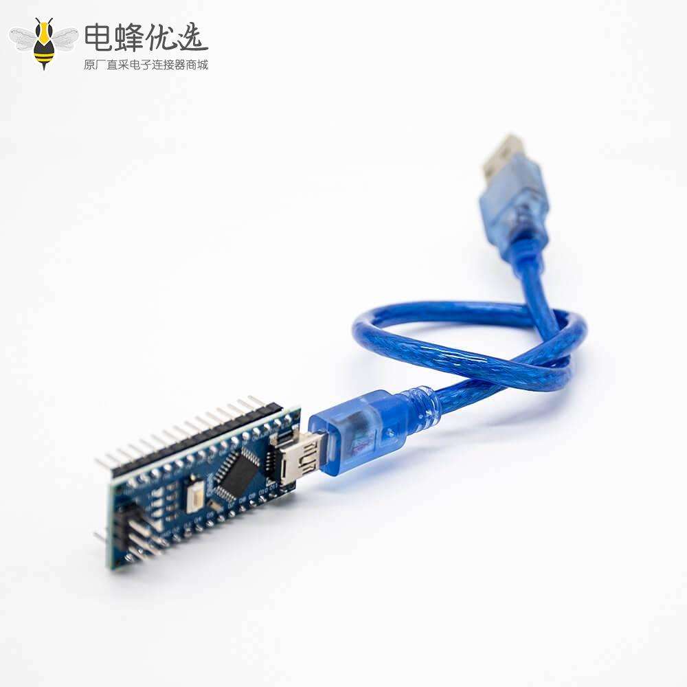 ATMEGA328P单片机Nano V3.0改进版无焊板带配线