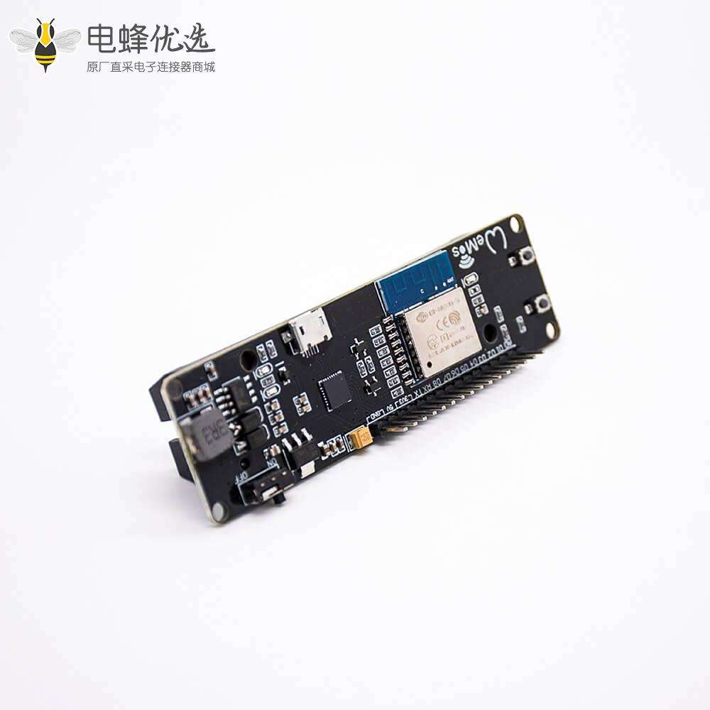 迷你WIFI模块D1 WEMOS ESP-WROOM-02主板 ESP8266+18650电池套