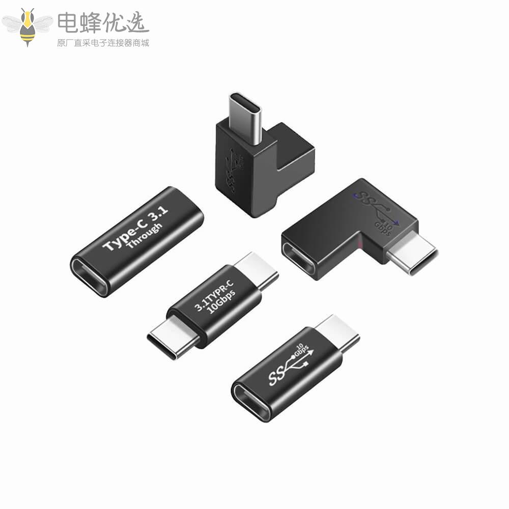 USB_Type_C公头转Type_C公头Gen2公速率10gbps转接头