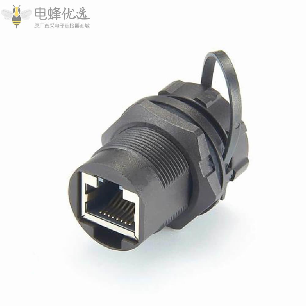 IP67_RJ45母头馈通耦合器