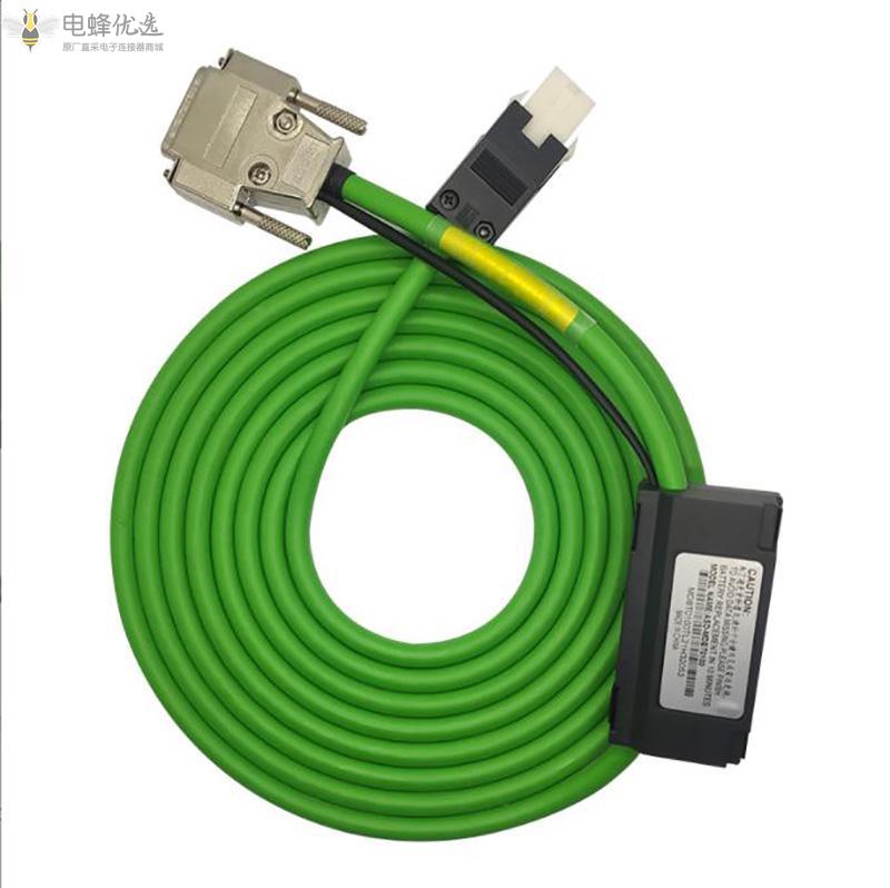 ABB伺服电机编码器绿色电缆1m/3m/5m（线材可定制）