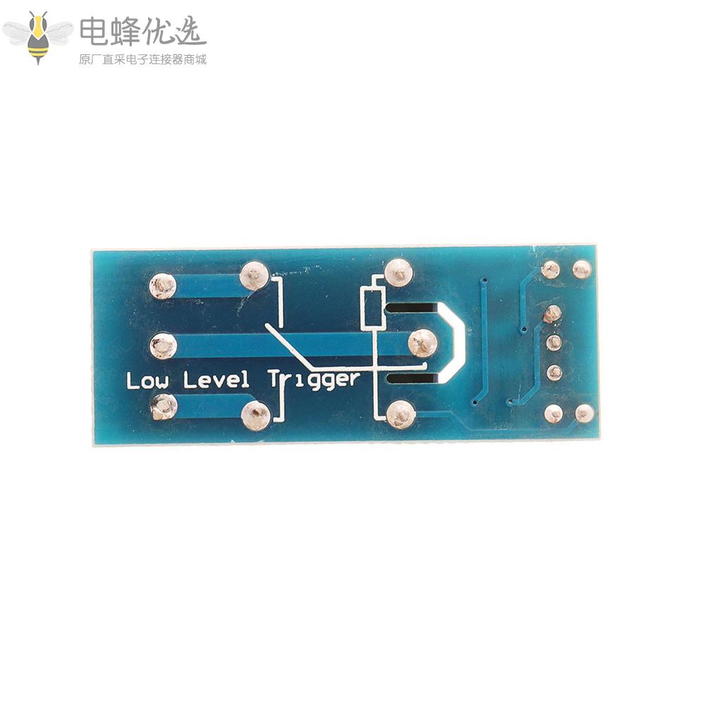 3件5V低电平触发一个1通道继电器模块接口板屏蔽DC_AC_220V