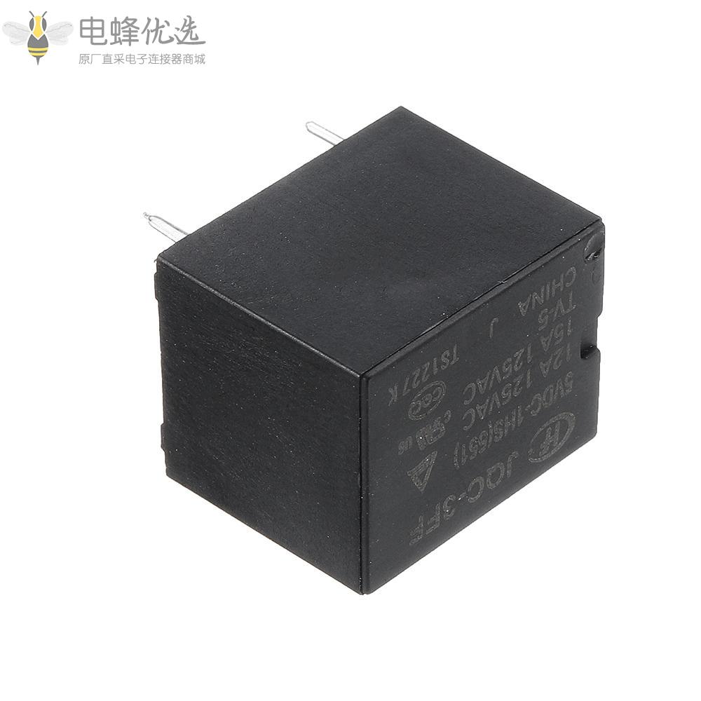 HF3FF_JQC_3FF_005_012_024_1HS_5V_12V_24V_DC_10A_4Pin继电器模块