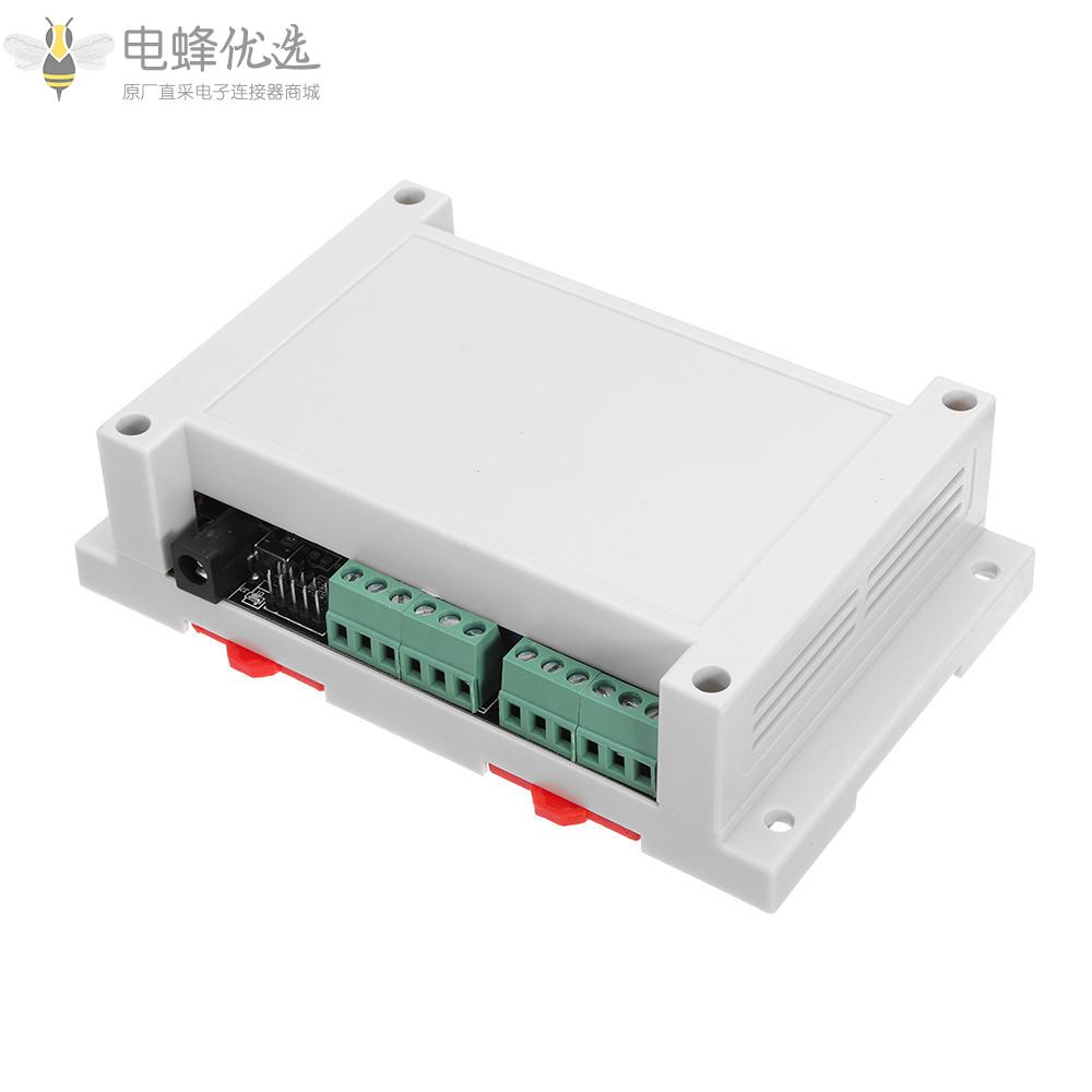 RJ45_TCP/IP_WEB远程控制板带8通道继电器集成250VAC_485网络控制器