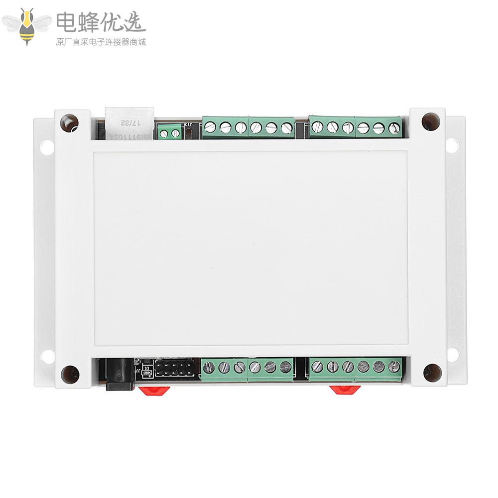 RJ45_TCP/IP_WEB远程控制板带8通道继电器集成250VAC_485网络控制器