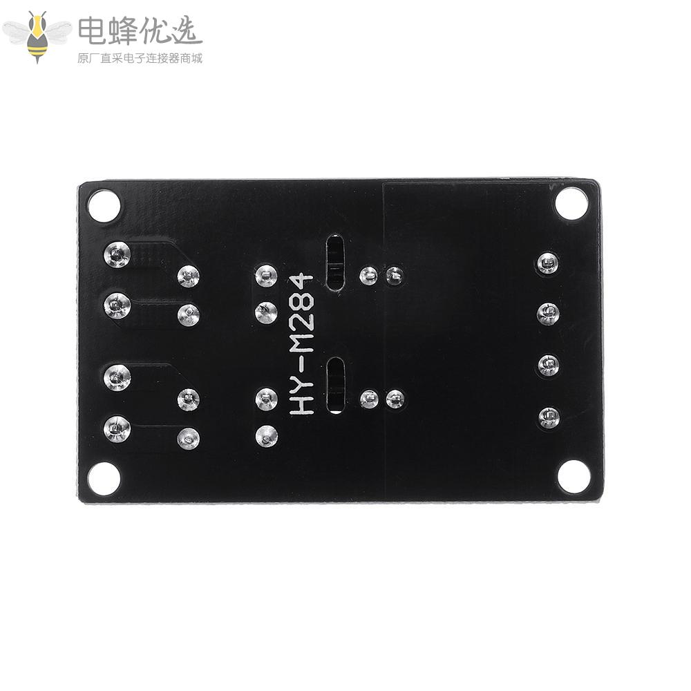 5件2通道DC_12V继电器模块固态高电平触发器240V2A用于Arduino