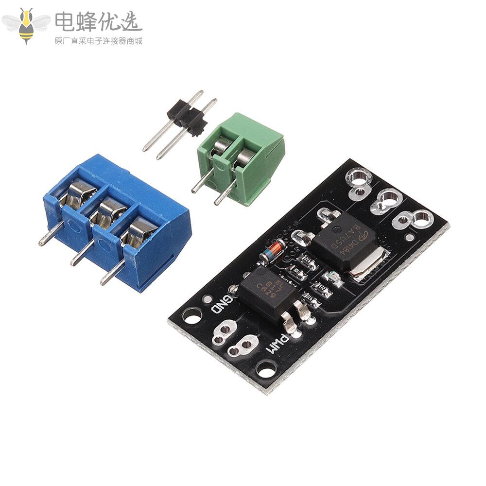 D4184用于Arduino的隔离MOSFET_MOS管FET继电器模块40V_50A