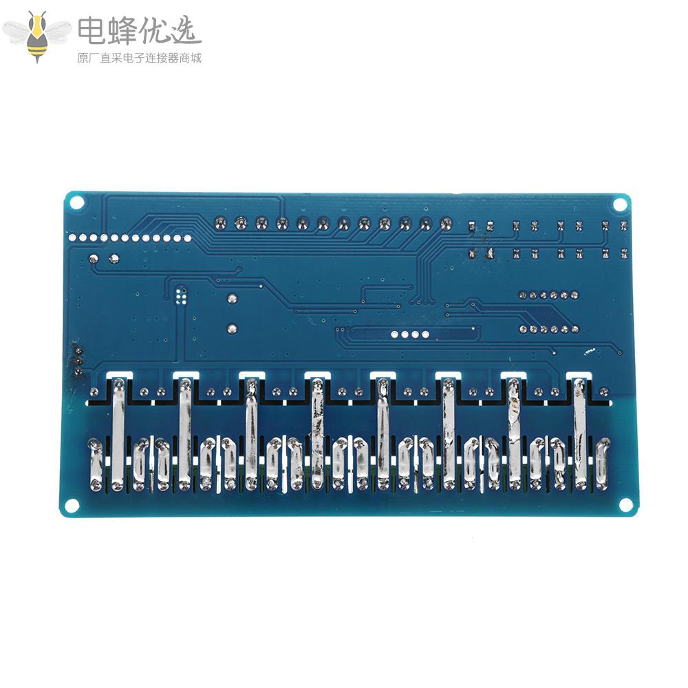 DC_8V转36V工业级8通道多功能继电器模块宽电压供电模块