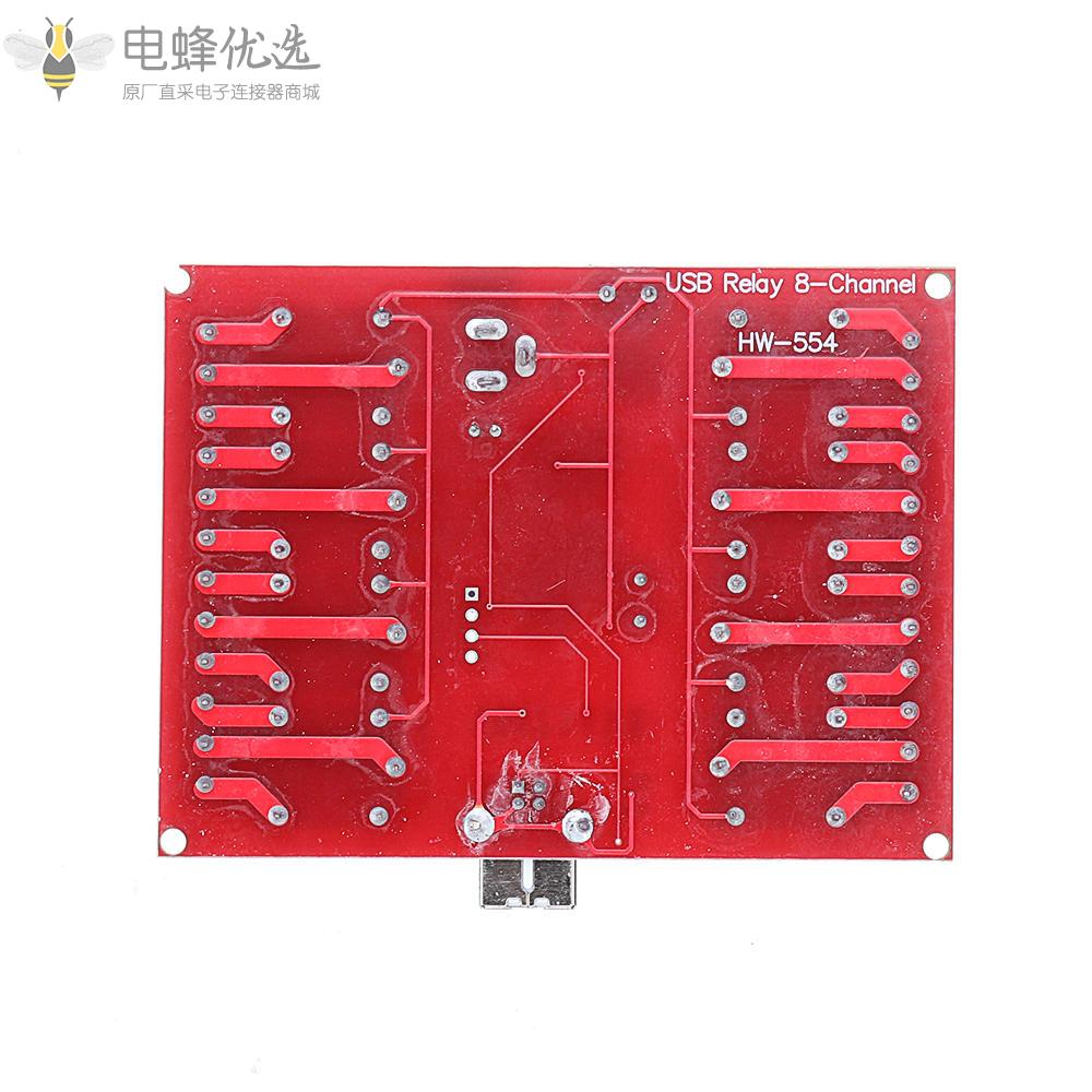 8CH通道12V电脑USB控制开关免驱动继电器模块PC智能控制器