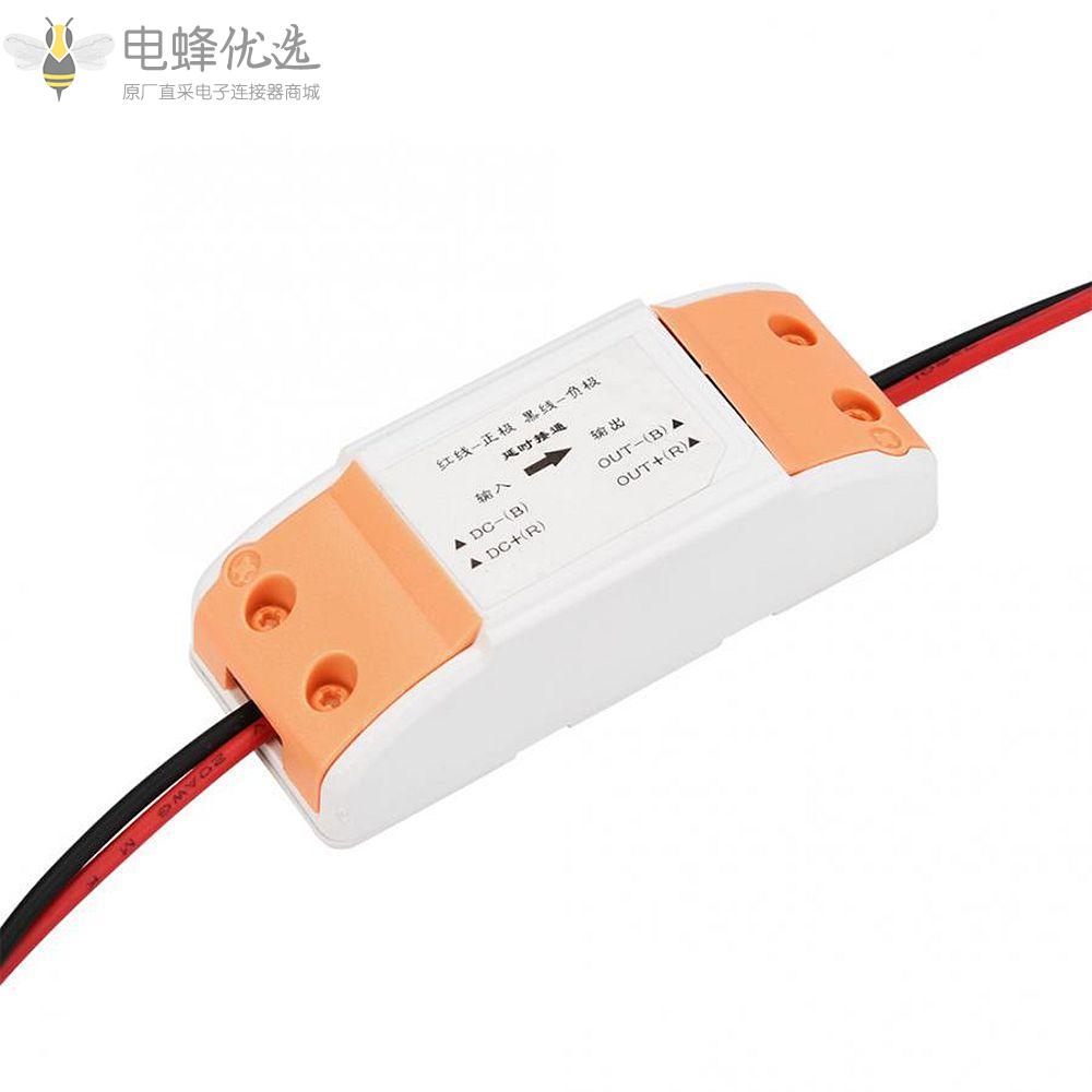 YYD_5可调延时断电模块延时定时器继电器板5V_12V_24V_DC延时继电器模块