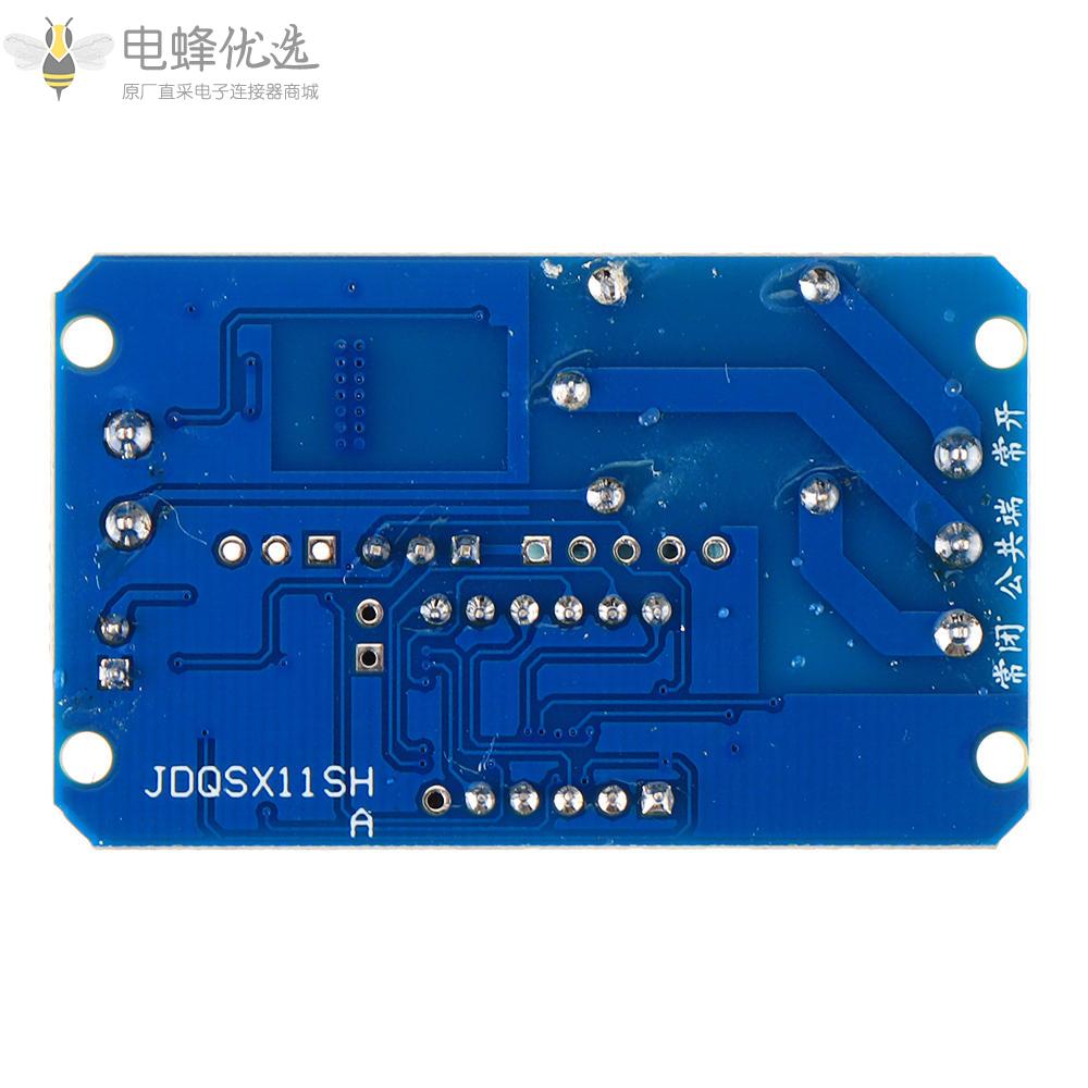 12V触发延时继电器模块带LED数显0_999s/0_999min/0_999H/Work_delay/Delay_work