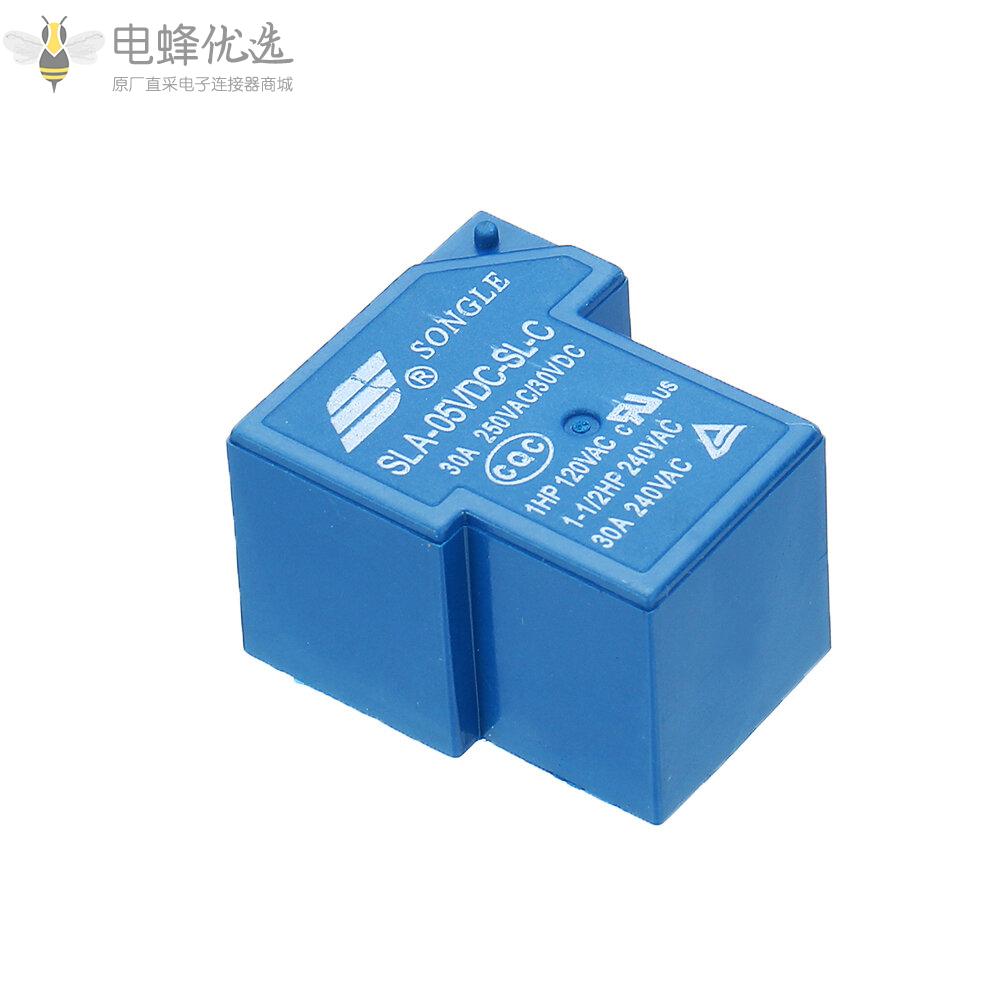 SLA_05V_12V_24VDC_SL_A_SL_C_30A_4/6Pin_T90继电器模块