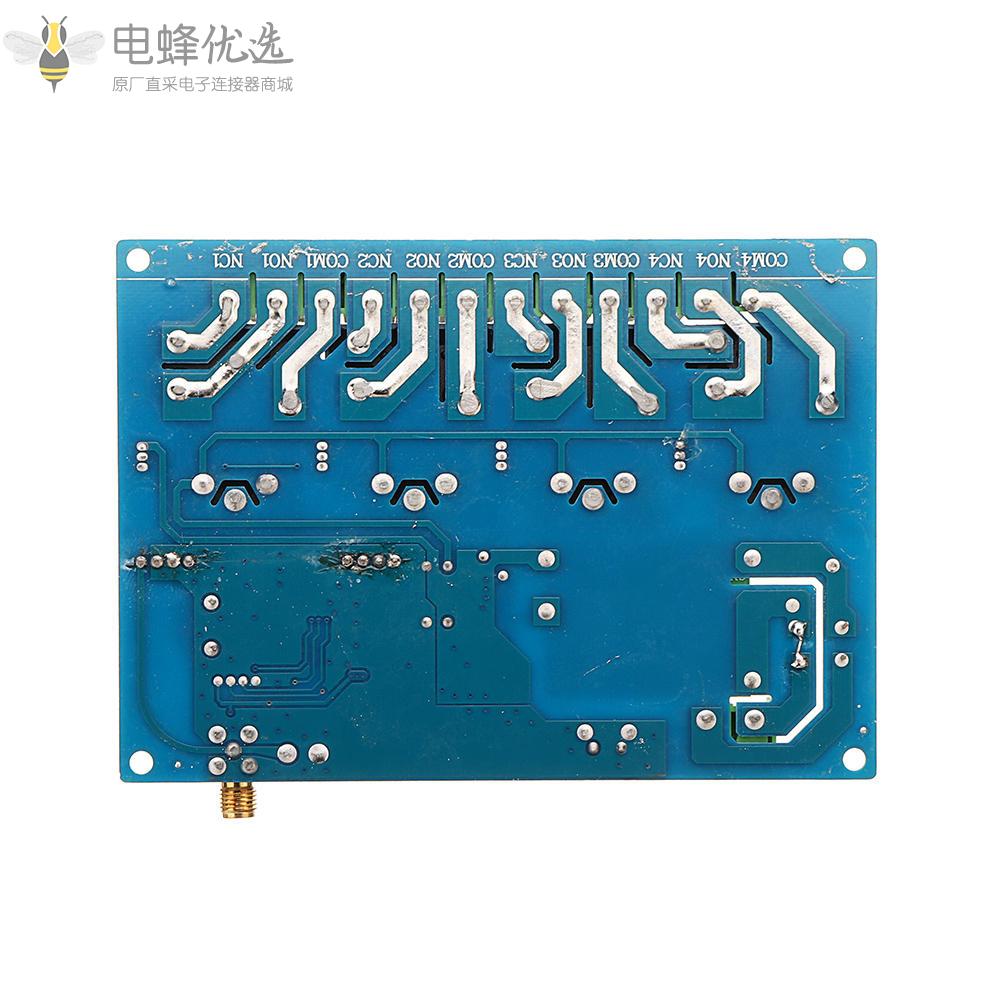 433MHz_4CH通道遥控开关模块学习码DC12_48V_180_700W_30A四路继电器