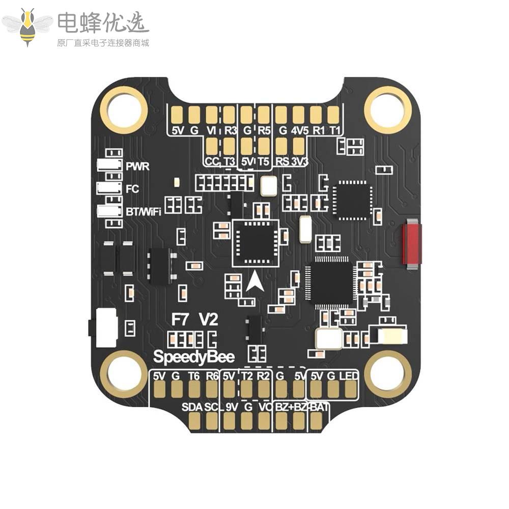 SpeedyBee_F7_V2_FC_45A_3_6S_BLHeli_32_4合1_ESC_堆栈带_WiFi_蓝牙