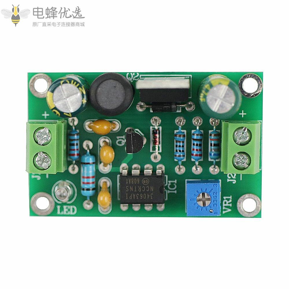 双通道6E2电子管指示器驱动器套件板级指示器放大器DIY音频荧光灯DC_12V低压