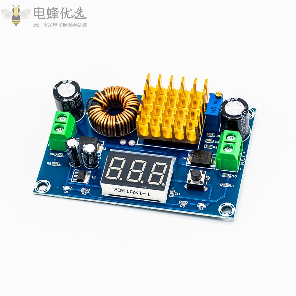 XH_M411数字升压电源模块升压DC_DC_3V_35V转5V_45V稳压器