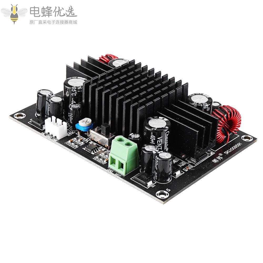 XH_M571_150W单声道数字功率音频放大器板重低音低音炮放大器单声道用于扬声器