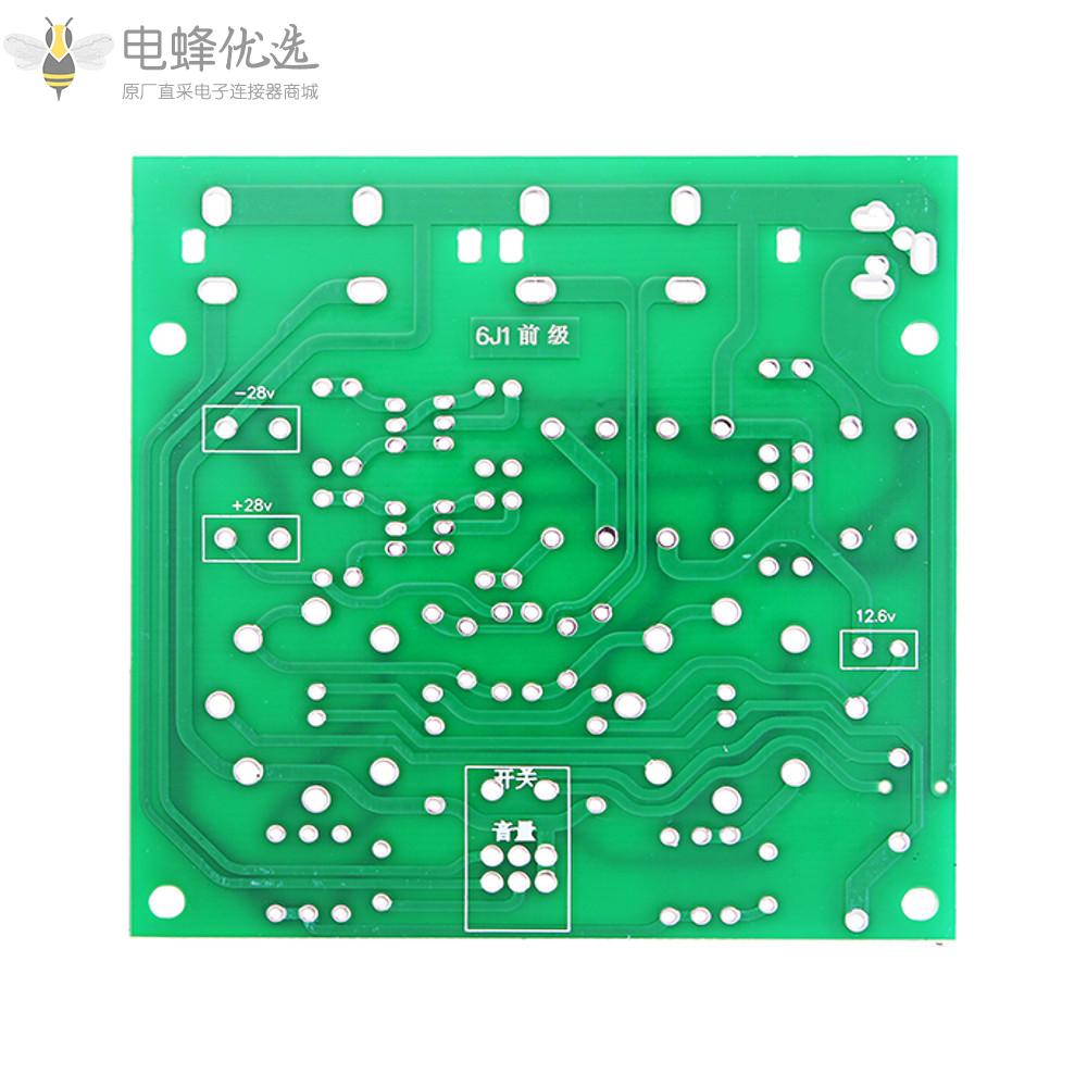 AC_12V_1A_6J1超值前级管前置放大器板耳机DIY套件