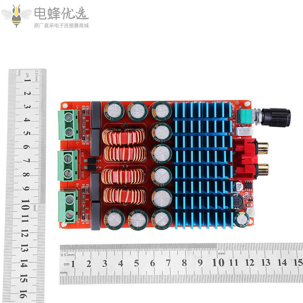 TAS5630_HIFI数字功放板2x300W_2.0声道立体声音频放大器25_50V_DC