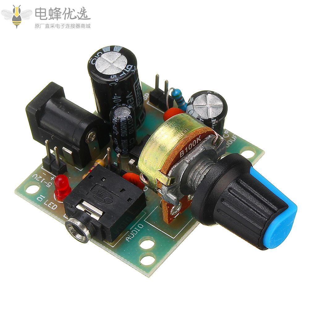 LM386迷你直流3V转12V放大器板信号放大模块