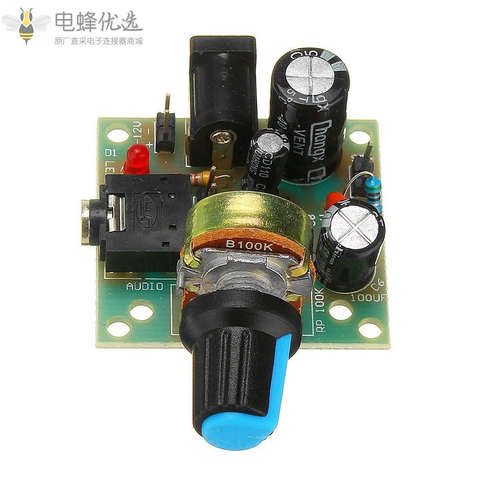 LM386迷你直流3V转12V放大器板信号放大模块