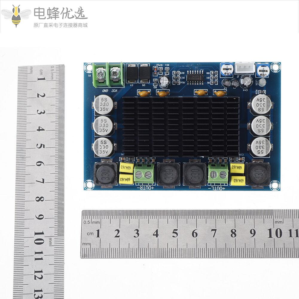 XH_M569_TPA3116D2大功率150W*2数字功放板双芯片带前置放大