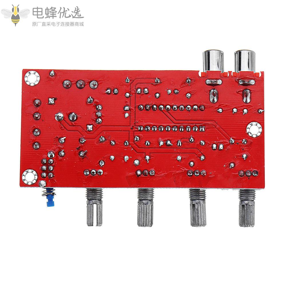 LM1036豪华HIFI功放前置放大器音量控制音调板DC_15V_AC_12V或15V_1000UF