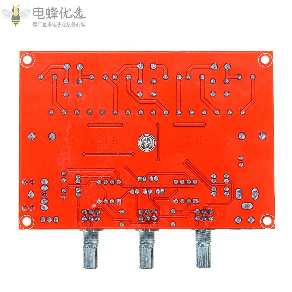 TPA3116D2_2.1数字音频放大器板低音炮扬声器放大器DC12V_24V_2x50W_100W