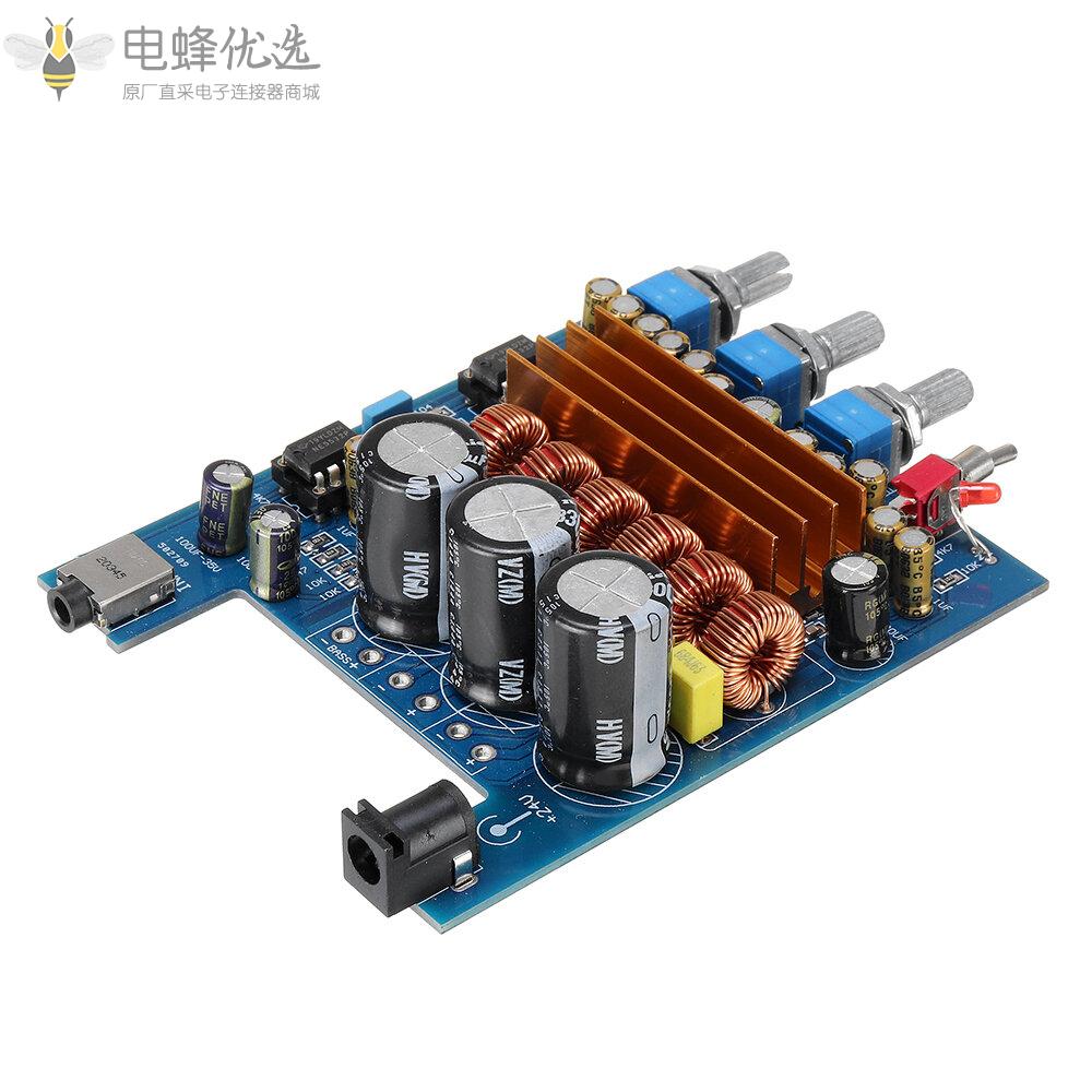 YJ00285_2.1_TPA3116功放板2*50W+100W大功率数字功放板