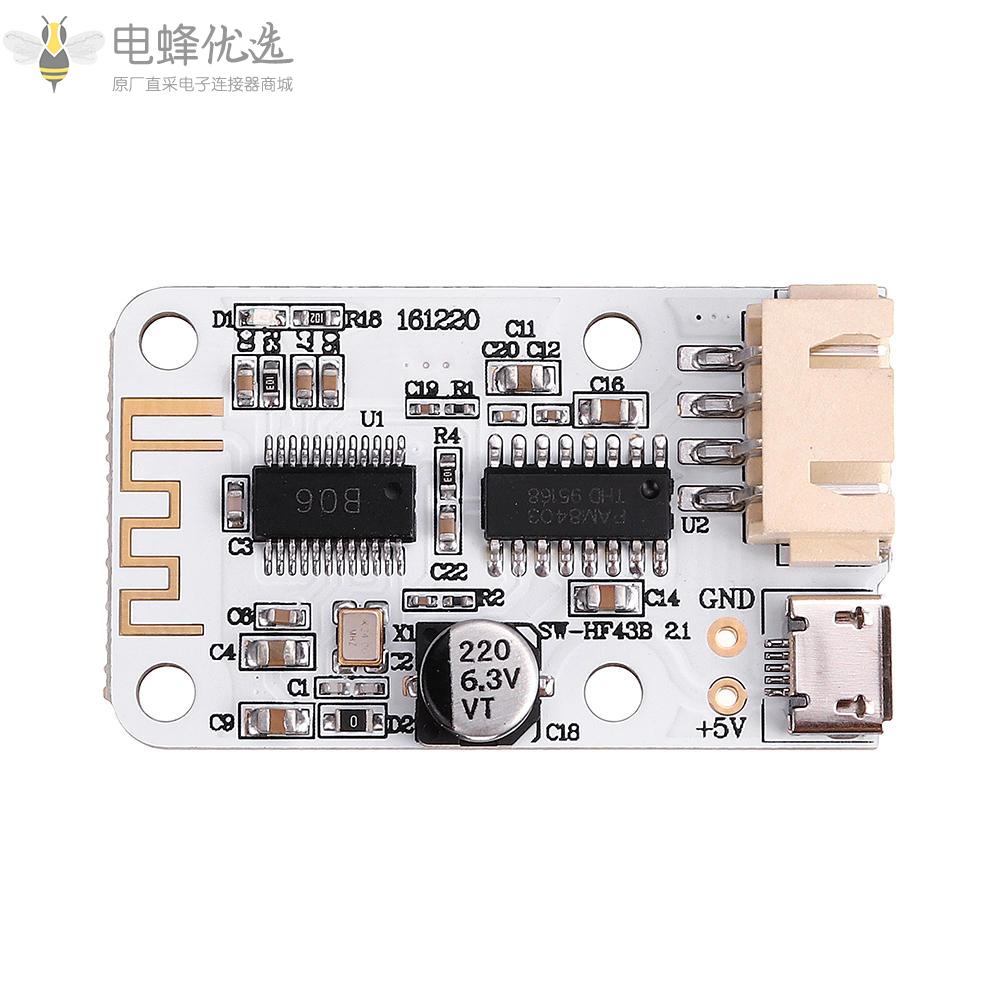 2x3W_Micro_USB无线蓝牙音箱音频接收器数字放大器板5V