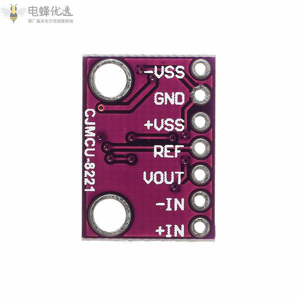 CJMCU_8221_AD8221AR精密仪表放大器模块