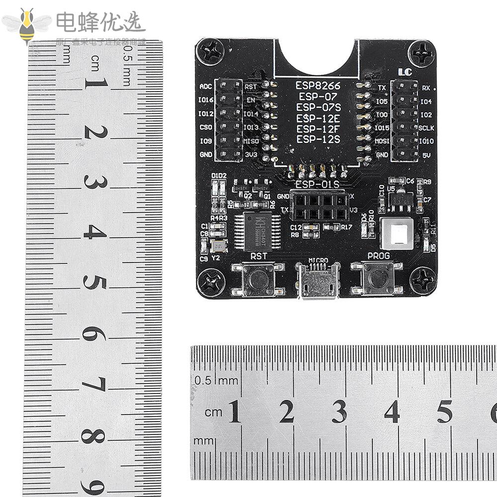 ESP8266测试板烧录器开发板WIFI模块用于ESP_01/ESP_01S/ESP_12E/ESP_12F/ESP_12S/ESP-18T