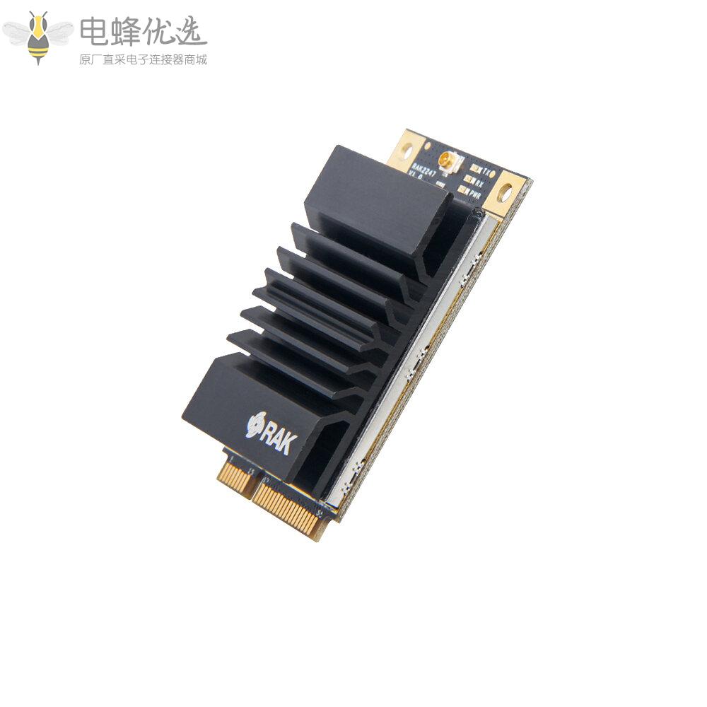 基于SPI接口2247_SX1301的网关集中器模块Mini_PCIe_833升级板