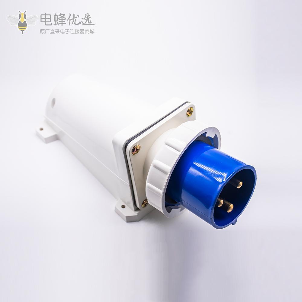 防水明装器具插座 63A 3芯 IP67防水